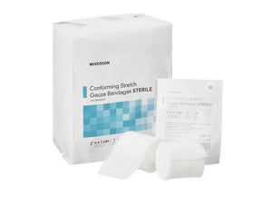 Conforming Bandage McKesson Polyester Roll Shape Sterile 16-016-BG24