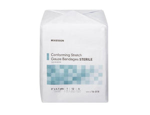 Conforming Bandage McKesson Polyester Roll Shape Sterile 16-016-BG24