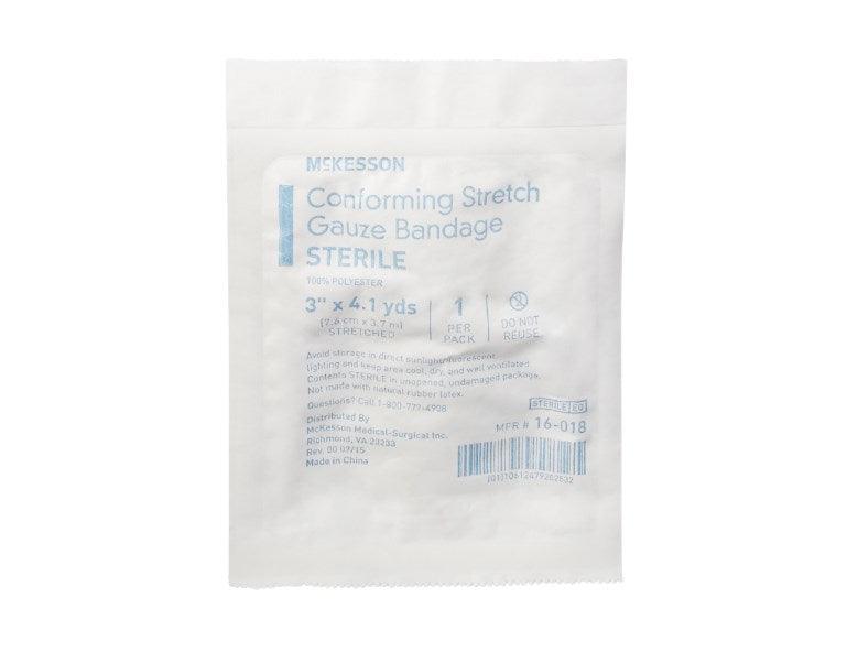 Conforming Bandage McKesson Polyester Roll Shape Sterile 16-016-BG24