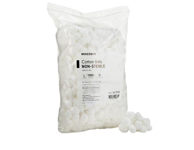 Cotton Ball McKesson Large Cotton NonSterile 16-9153-1