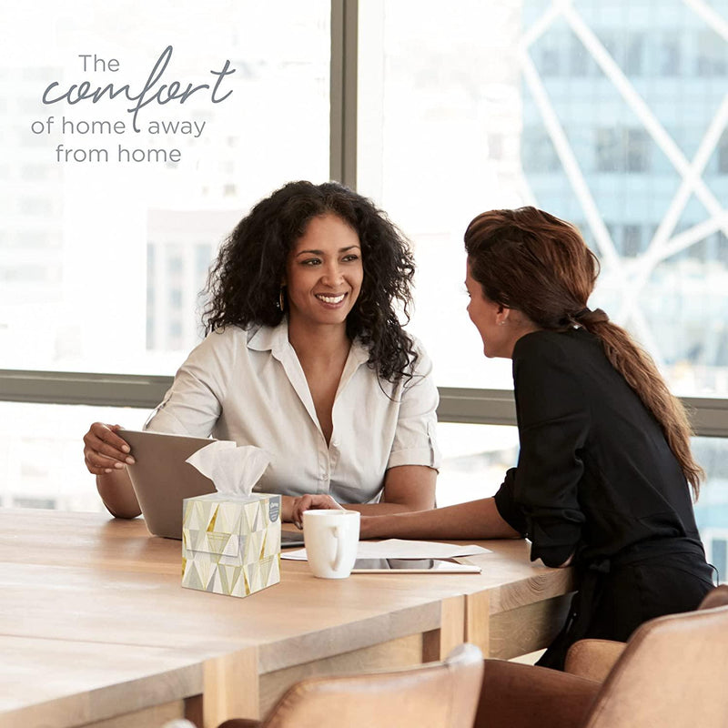 Kleenex Professional Facial Tissue, Flat Tissue Boxes, 12 Boxes 03076