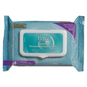 Hygea Flushable Personal Cleansing Cloths A500F48-1