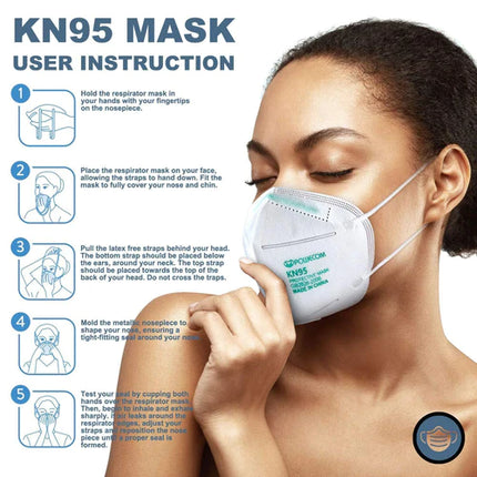 The Science of Protection: Exploring Powecom KN95 Mask Technology | KN-6502-POW | | Protective Masks | SurgiMac | SurgiMac