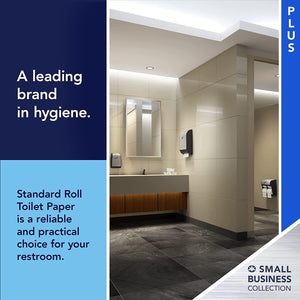 Scott Essential Professional Bulk Toilet Paper for Business (13607), Individually Wrapped Standard Rolls, 2-Ply, White, 20 Rolls/Convenience Case, 550 Sheets/Roll 13607