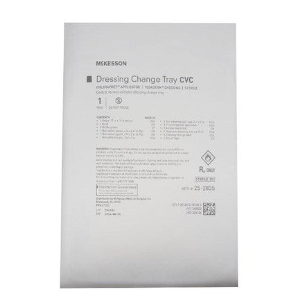Dressing Change Tray McKesson Central Line | 25-28350 | | Dressing Change Tray, Kits and Trays | McKesson | SurgiMac