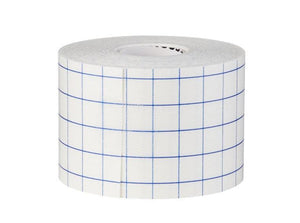 Dressing Retention Tape with Liner McKesson Water Resistant Nonwoven / Printed Release Paper NonSterile 16-4802