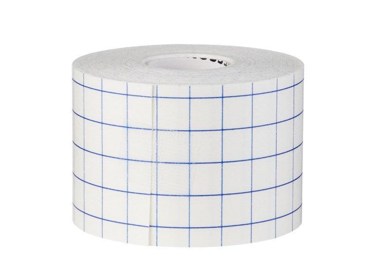 Dressing Retention Tape with Liner McKesson Water Resistant Nonwoven / Printed Release Paper NonSterile 16-4802