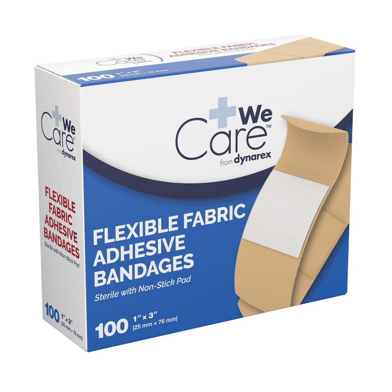 Dynarex Adhesive Fabric Bandages - Sterile 3611