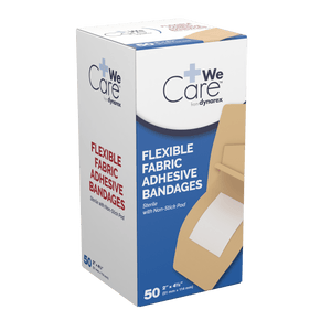 Dynarex Adhesive Fabric Bandages - Sterile 3611