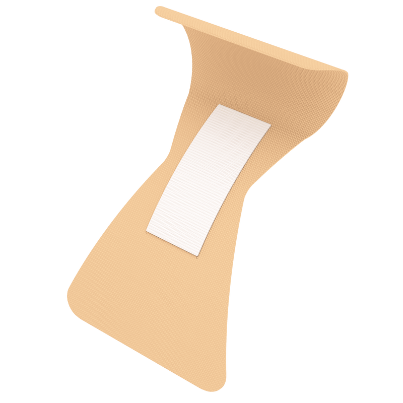 Dynarex Adhesive Fabric Bandages - Sterile 3611