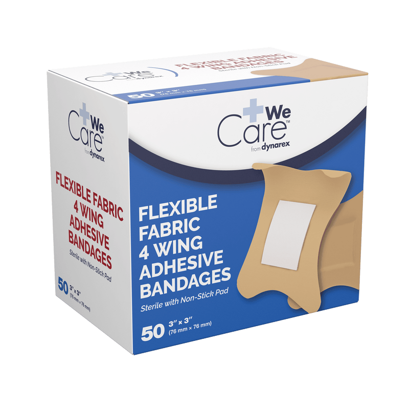 Dynarex Adhesive Fabric Bandages - Sterile 3611