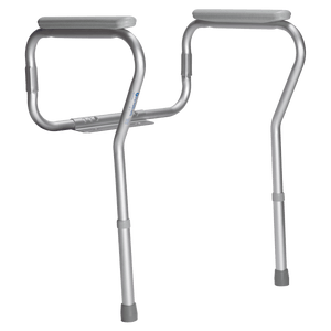 Dynarex Adjustable Height Toilet Safety Rail 10352