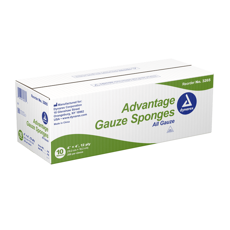 Dynarex Advantage Surgical Sponges - Sterile & Non-Sterile 3262