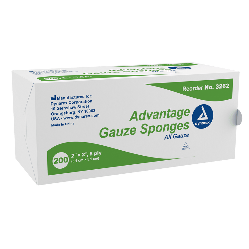 Dynarex Advantage Surgical Sponges - Sterile & Non-Sterile 3262