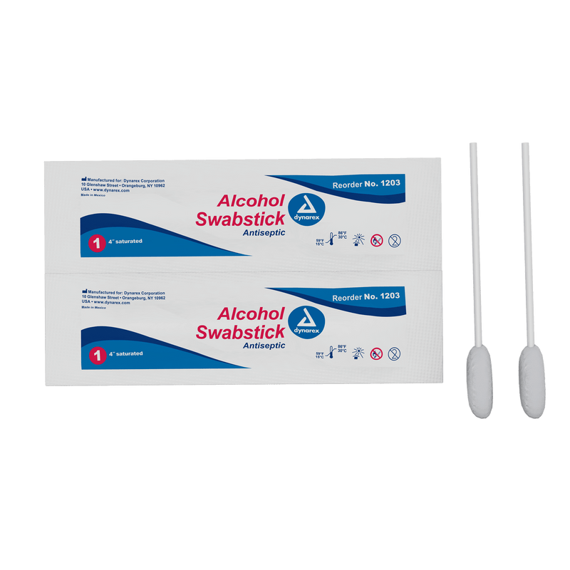 Dynarex Alcohol Swabsticks 1203
