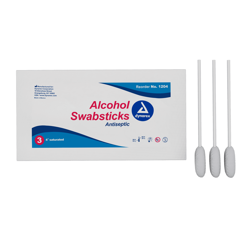 Dynarex Alcohol Swabsticks 1204