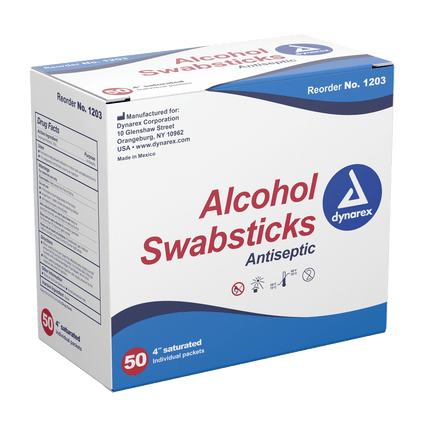 Dynarex Alcohol Swabsticks | Dynarex | SurgiMac