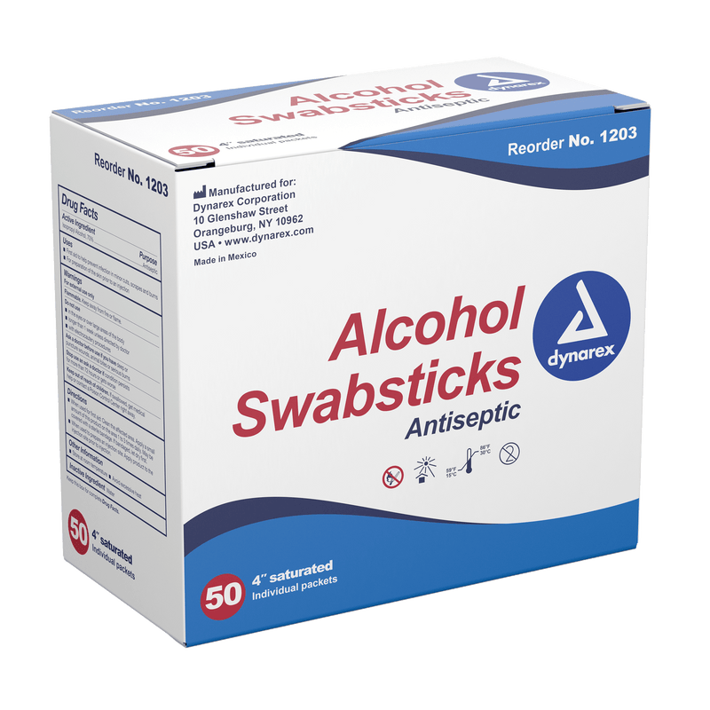 Dynarex Alcohol Swabsticks 1203