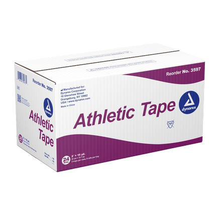 Dynarex Athletic Tape | 3596 | | Disposable Medical Supplies, Done, General & Advanced Wound Care, Tapes | Dynarex | SurgiMac