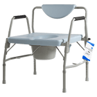 Dynarex | Dynarex Bariatric Drop Arm Bedside Commode | 10375