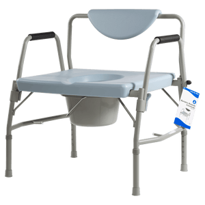 Dynarex Bariatric Drop Arm Bedside Commode 10375