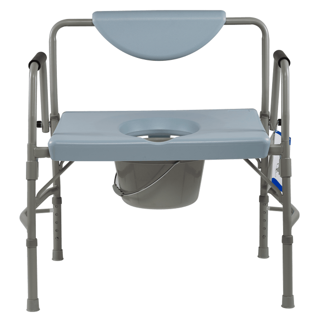 Dynarex | Dynarex Bariatric Drop Arm Bedside Commode | 10375