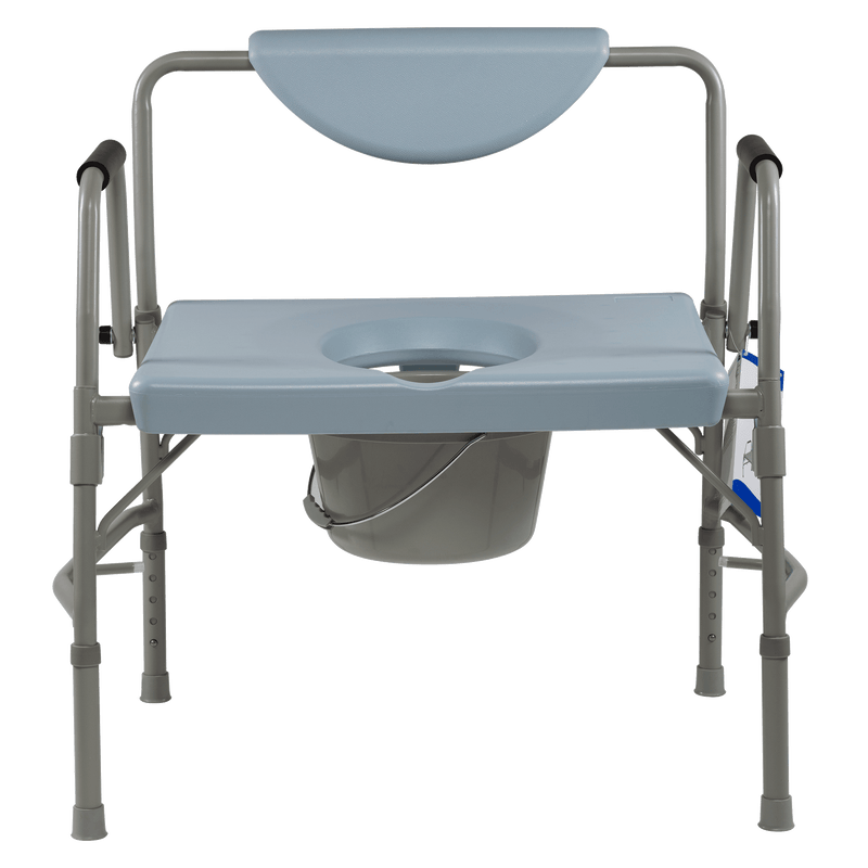 Dynarex Bariatric Drop Arm Bedside Commode 10375