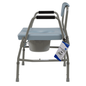 Dynarex Bariatric Drop Arm Bedside Commode 10375