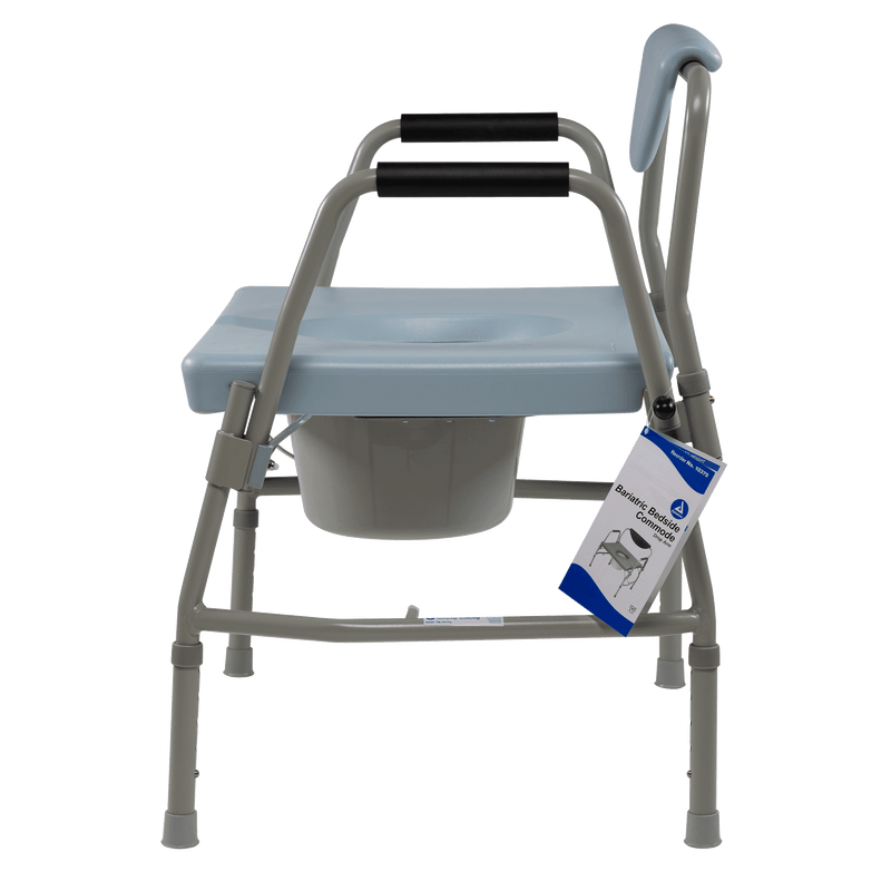 Dynarex Bariatric Drop Arm Bedside Commode 10375