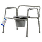 Dynarex | Dynarex Bariatric Folding Bedside Commode | 10374