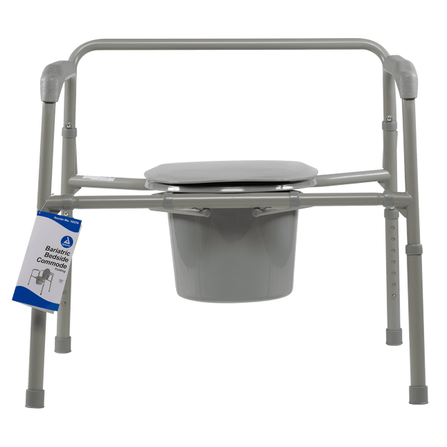 Dynarex | Dynarex Bariatric Folding Bedside Commode | 10374