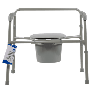 Dynarex Bariatric Folding Bedside Commode 10374