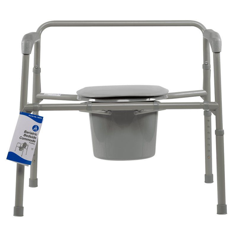 Dynarex Bariatric Folding Bedside Commode 10374