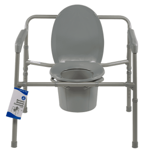 Dynarex Bariatric Folding Bedside Commode 10374