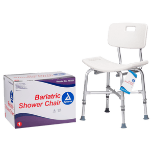 Dynarex Bariatric Shower Chair With Back 10321
