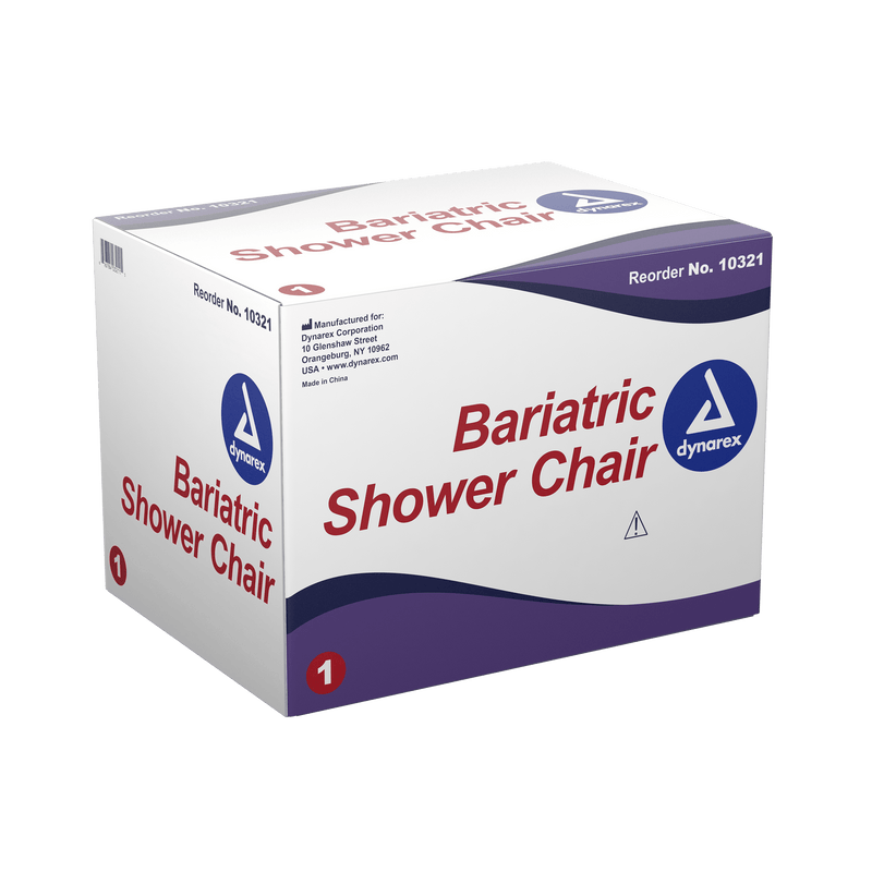 Dynarex Bariatric Shower Chair With Back 10321