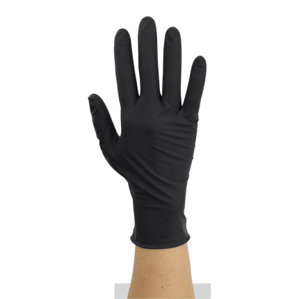 Dynarex Black Arrow Latex Exam Gloves, Powder-Free | Dynarex | SurgiMac