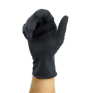 Dynarex Black Arrow Latex Exam Gloves, Powder-Free 2321