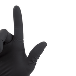 Dynarex Black Arrow Latex Exam Gloves, Powder-Free 2321