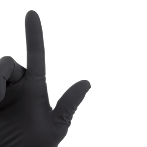 Dynarex Black Arrow Latex Exam Gloves, Powder-Free 2321