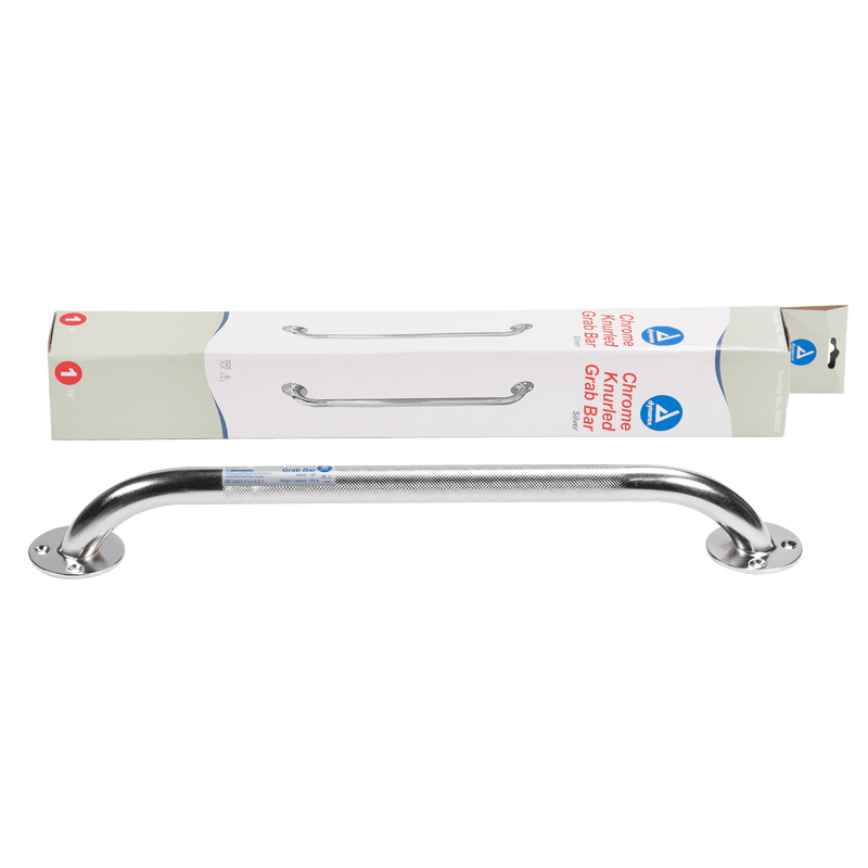 Dynarex Chrome Knurled Grab Bars 10300
