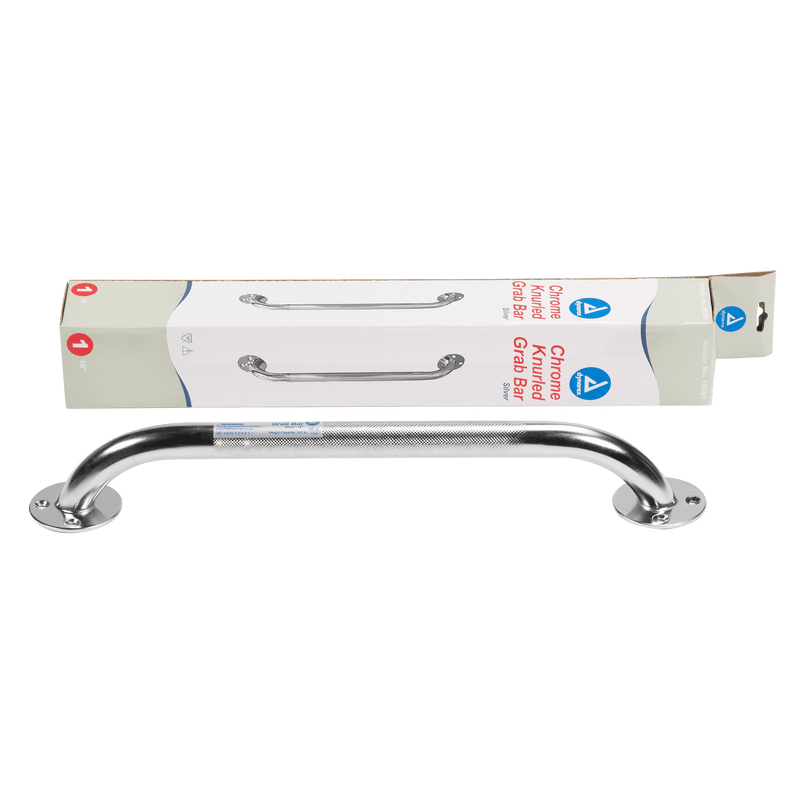 Dynarex Chrome Knurled Grab Bars 10300