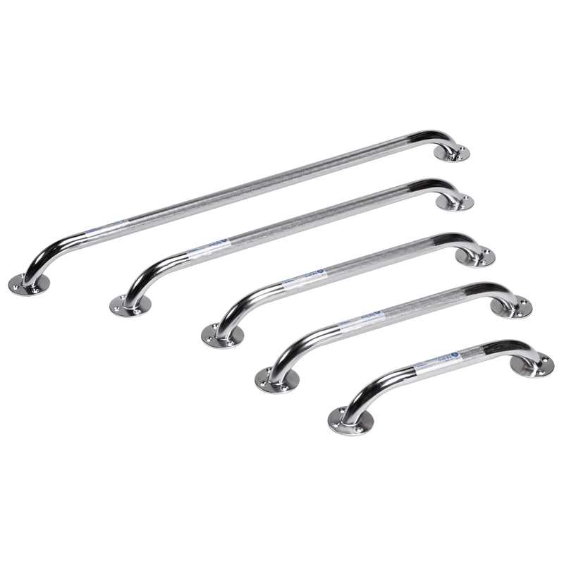 Dynarex Chrome Knurled Grab Bars 10300