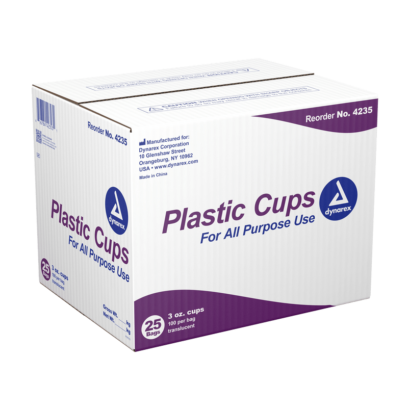 Dynarex Clear Drinking Cups 4235