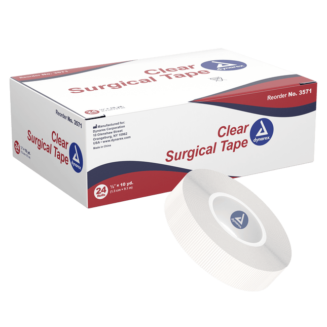 Dynarex | Dynarex Clear Surgical Tape | 3571