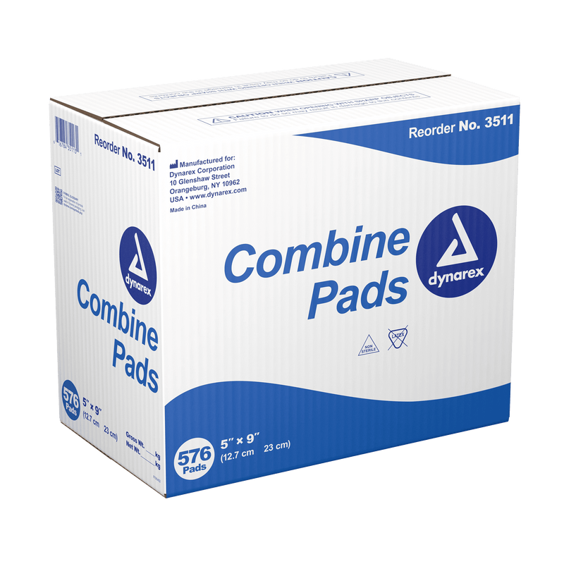 Dynarex Combine Pads Sterile & Non Sterile 3501