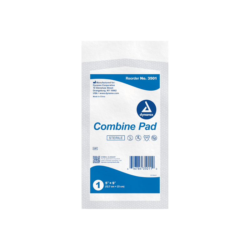 Dynarex Combine Pads Sterile & Non Sterile 3501