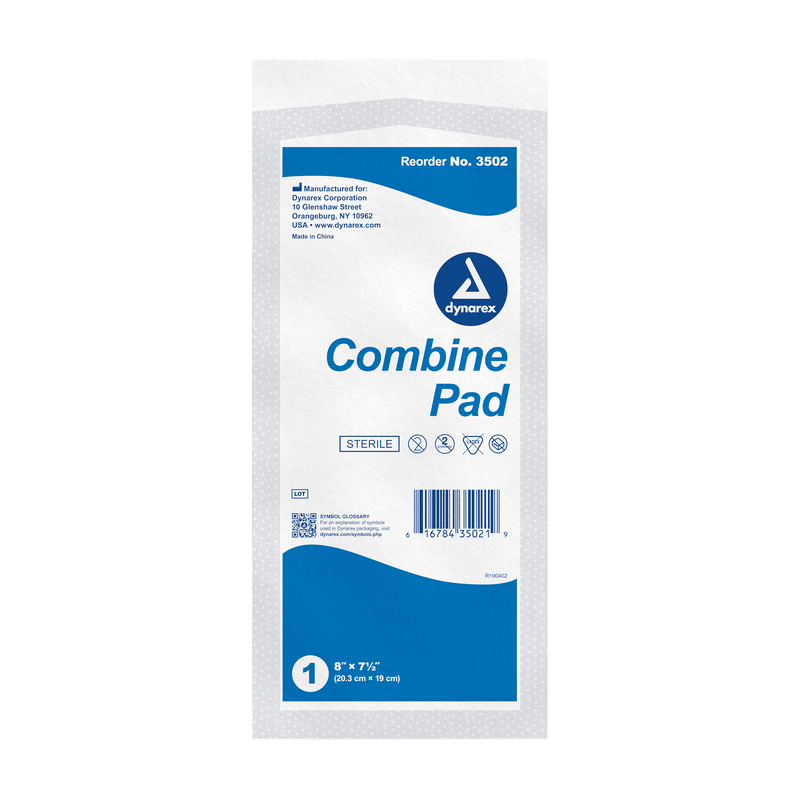 Dynarex Combine Pads Sterile & Non Sterile 3502