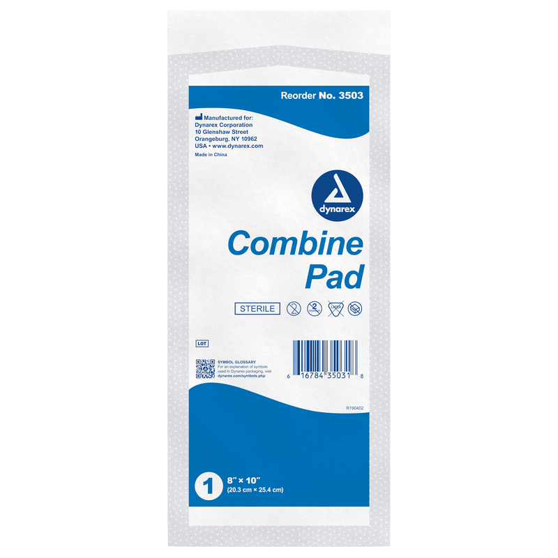 Dynarex Combine Pads Sterile & Non Sterile 3503