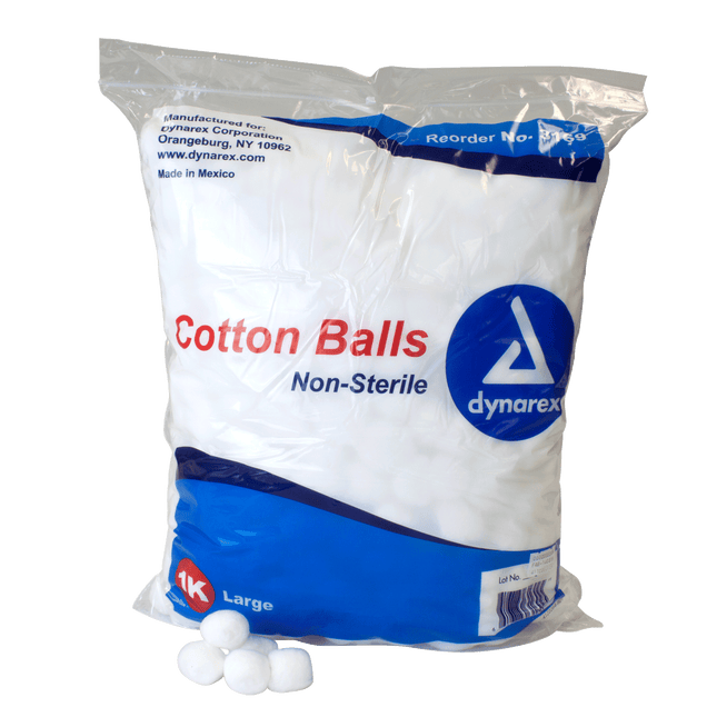 Dynarex | Dynarex Cotton Balls - Non-Sterile | 3169